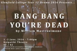 ‘Bang Bang, You’re Dead’ Hits The Stage.