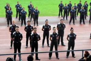 Services Academy March Out