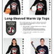 Long-Sleeved Warm Up Tops