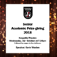 Senior Academic Prize-Giving 2018