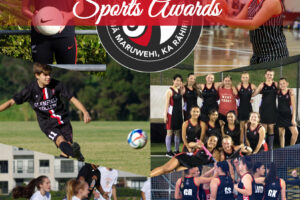 Sports Prize-Giving 2018 is being held tonight from 7 pm in the Kaipatiki Theatre