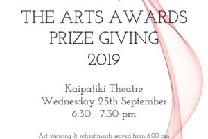 Glenfield College Arts Awards Evening next Wednesday.