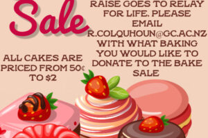 Bake Sale this Friday 6th March