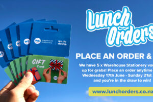 Lunch Orders- Place an Order and Win!