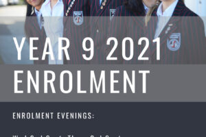 Year 9 2021 Enrolment Evenings