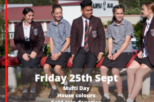 Mufti Day next Friday