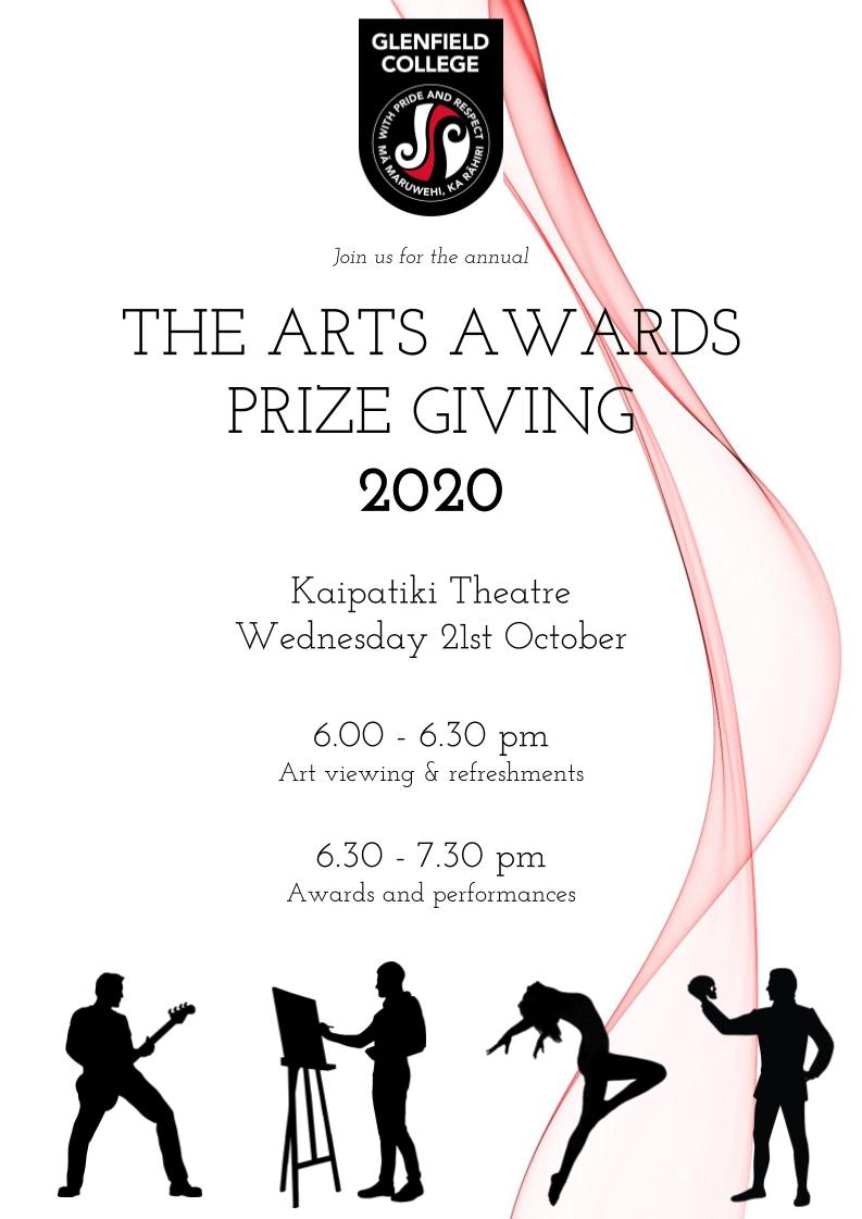 The Arts Awards Prize Giving 2020