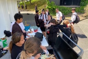 Sausage Sizzle raises funds for charity