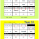 Week 7 Timetable for Year 9 & Year 10 students